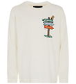 Emporio Armani Bluse - Off White m. Print