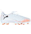 Puma Fodboldstøvler - Future 8 Play FG/AG - White/Puma Black/Gow