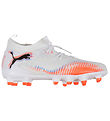 Puma Fodboldstøvler - Future 8 Match FG/AG Jr - White/Puma Black