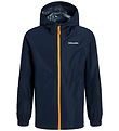 Jack & Jones Regn Jakke - JjefLynn - Sky Captain/Dark Cheddar