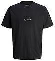 Jack & Jones T-shirt - Noos - JorNorrebro - Sort m. Logo