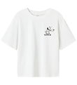 LMTD T-shirt - NlfJuzi - Bright White