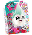 Airbrush Plush Bamse - 10 cm - Hair'iffic Mini - Posh