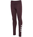 Hummel Leggings - HmlJR - Fudge Melange