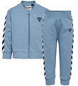 Hummel Sweatsæt - hmlMini - Faded Denim