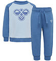 Hummel Sweatsæt - hmlMini - Dutch Blue