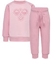 Hummel Sweatsæt - hmlMini - Pink Nectar