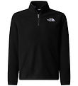 The North Face Fleecetrøje - Glacier - 1/4 Zip - Sort