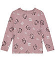 Minymo Bluse - Hello Kitty - Woodrose