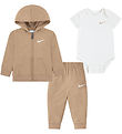 Nike Sæt - Cardigan/Sweatpants/Body k/æ - Hemp