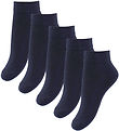 Fuzzies Ankelstrømper - 5-Pak - Navy