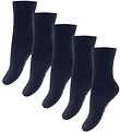 Fuzzies Strømper - 5-Pak - Navy