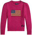 Polo Ralph Lauren Bluse - Strik - American - Preppy Pink