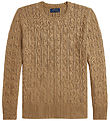 Polo Ralph Lauren Bluse - Strik - Cable - Camel