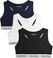 Calvin Klein Toppe - 3-pak - Black/Classicwhite/Blackiris