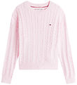 Tommy Hilfiger Bluse - Strik - Light Pink