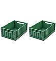 Liewood Foldekasse - 2-Pak - Weston - Medium - Dusty Ivy