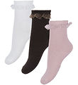 Name It Strømper - 3-pak - NmfLocka - Burnished Lilac/Cloud Danc