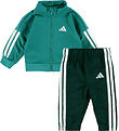 adidas Performance Træningssæt - 205 - Pure Teal/Hvid