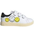 adidas Performance Sko - Advantage Smiley CF - FTWWHT/BYELLO/CBL