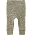 Name It Leggings - Uld - Rib - Noos - NbnWax - Dried Sage