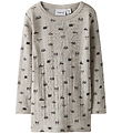 Name It Blouse - Wool - Noos - NmmWang - Nacreous Cloud/Small Ca