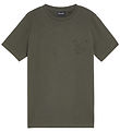 Lyle & Scott T-shirt - Embossed Eagle - Deep Depths