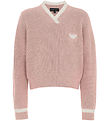 Emporio Armani Bluse - Strik - Burnished Lilac