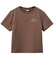 Sofie Schnoor T-shirt - Astask - Brun m. Croissant