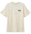 Sofie Schnoor T-shirt - Zena - Light Sand m. Croissant