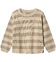 Wheat Bluse - Strik - Morgan - Beige Stripe