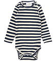 The New Siblings Body l/æ - Rib - Tnsb -Fro - Mood Indigo Stripe