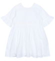 The New Kjole - TnNancy - Bright White m. Broderi Anglaise