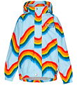 Molo Regnjakke - PE - Waiton - Rainbow Waves