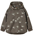 Name It Softshell Jacket - NmmAlfa08 - Morel/Rhino