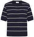 Grunt T-shirt - Strik - GrFerro - Navy Stripe