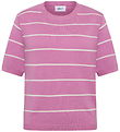 Grunt T-shirt - Strik - GrFerro - Rose Stripe