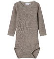 Name It Bodysuit l/s - Wool - Noos - NbfWang - Satellite