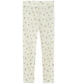 Name It Leggings - Wool - Noos - NmfWang - Snow White/Small flow