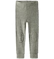 Name It Leggings - Uld - Rib - Noos - NmnWax - Dried Sage