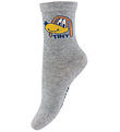 Tiny Cottons Strømper - Dog - Medium Grey Heather