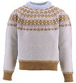 Moncler Bluse - Strik - Uld - Light Blue