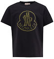 Moncler T-shirt - Sort m. Print