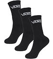 Vans Strømper - 3-pak - Sort m. Hvid