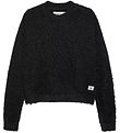 Calvin Klein Bluse - Strik - Ck Black