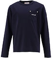 Moncler Bluse - Navy m. Lomme