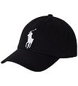 Polo Ralph Lauren Kasket - Sort m. Logo