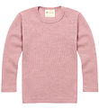 Engel Blouse - Wool - Rosewood Melange