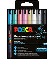 Posca Tuscher - PC-1M - 8 stk. - Metallic Farver