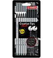 Stabilo Tuscher - Creative Tips Arty - 10 stk - Sort
